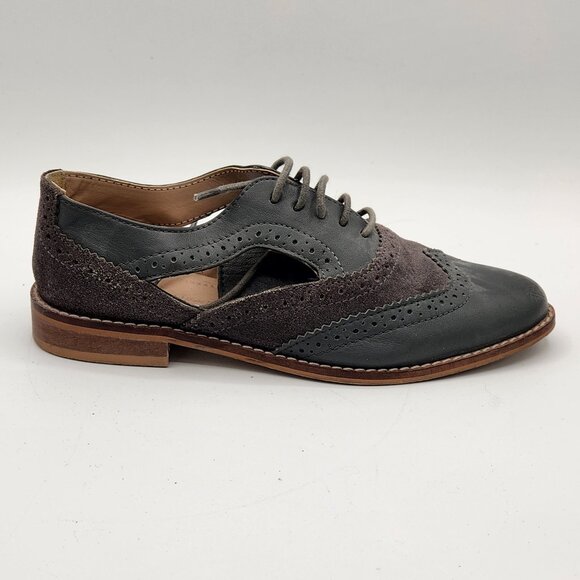 "Milton" Leather Flat Cut Out Brogue from ASOS DESIGN - Picture 7 of 7